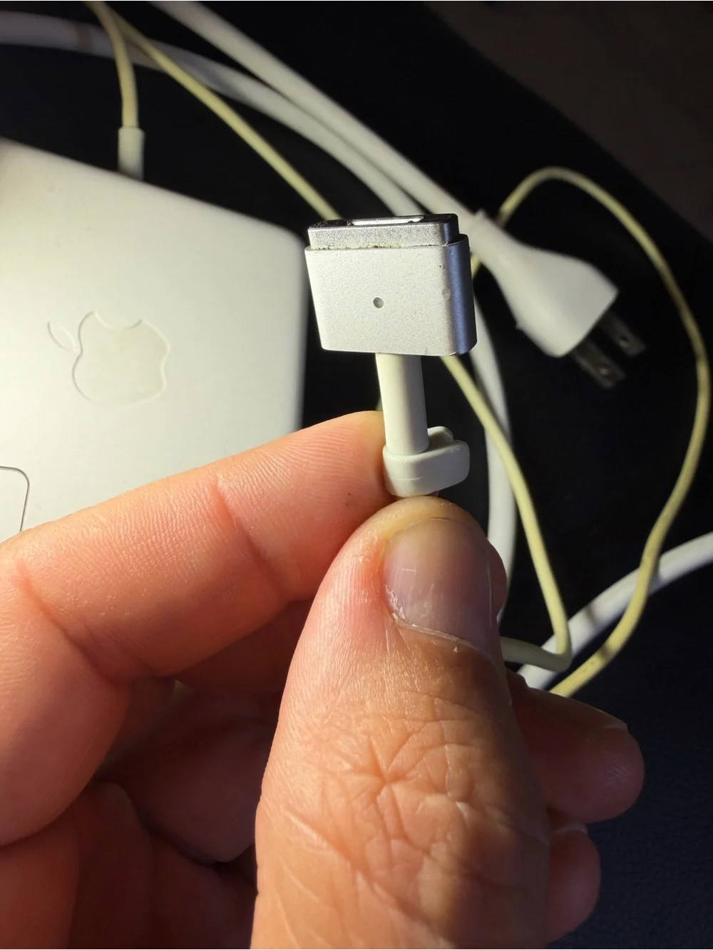Apple 85W Magsafe 2 Power Adapter Model A1424 W/Extension Cord & Magnetic Connec
